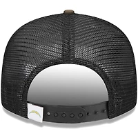 Casquette New Era Camo Los Angeles Chargers Main Trucker 9FIFTY Snapback pour jeune