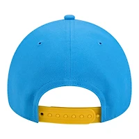 Youth New Era  Powder Blue Los Angeles Chargers 9FORTY A-Frame Adjustable Hat