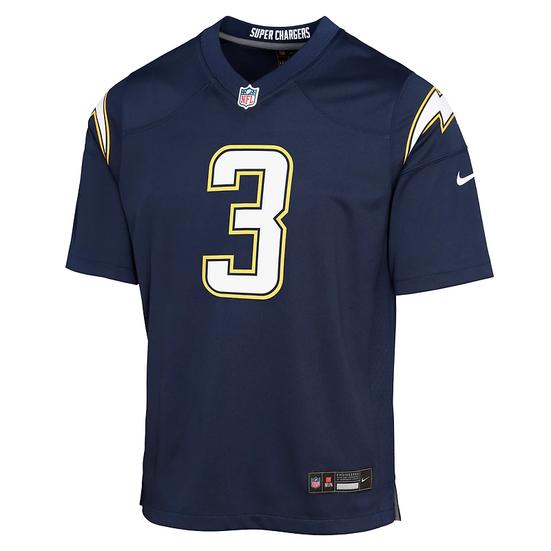 Youth Nike Derwin James Jr. Navy Los Angeles Chargers Alternate Super Game Player Jersey