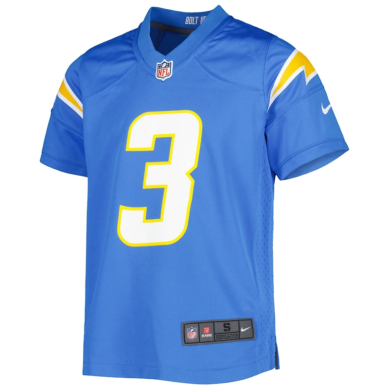 Youth Nike Derwin James Jr. Powder Blue Los Angeles Chargers Game Jersey