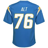 Youth Nike Joe Alt Powder Blue Los Angeles Chargers Game Jersey