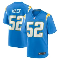 Maillot Nike Khalil Mack bleu poudre pour jeune des Los Angeles Chargers