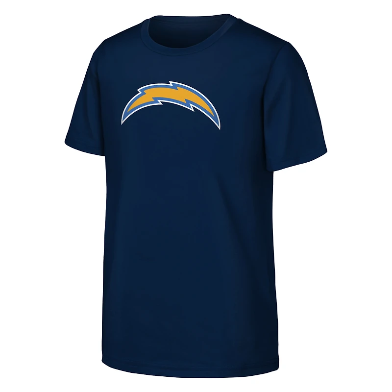 Youth Outerstuff Powder Blue Los Angeles Chargers Primary Logo T-Shirt