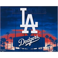 Los Angeles Dodgers 16" x 20" Photo Print - Signed by Artist Brian Konnick - Limited Edition of 25