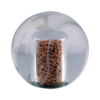  Los Angeles Dodgers 2025 World Series Champions Crystal Baseball with World Series Game-Used Dirt 