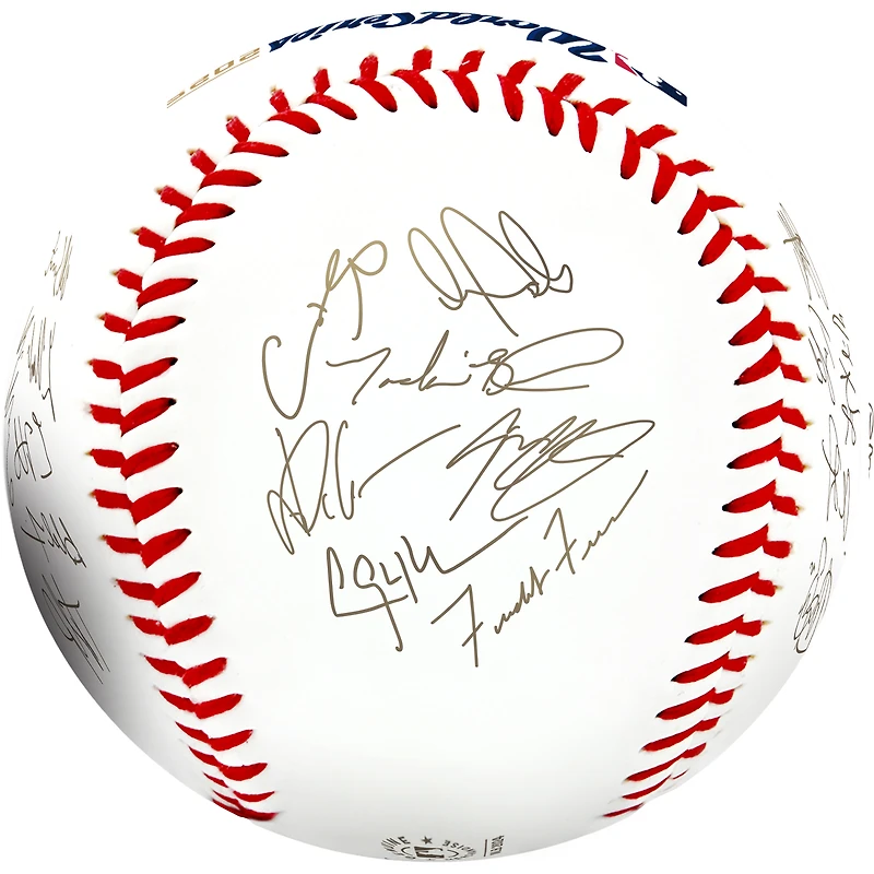 Réplique de la signature fac-similé des champions des World Series 2025 des Los Angeles Dodgers Rawlings
