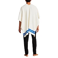 Poncho 3 en 1 CozyChic des Los Angeles Dodgers de Barefoot Dreams Crème