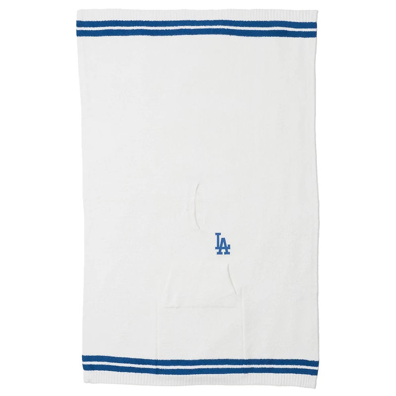 Poncho 3 en 1 CozyChic des Los Angeles Dodgers de Barefoot Dreams Crème