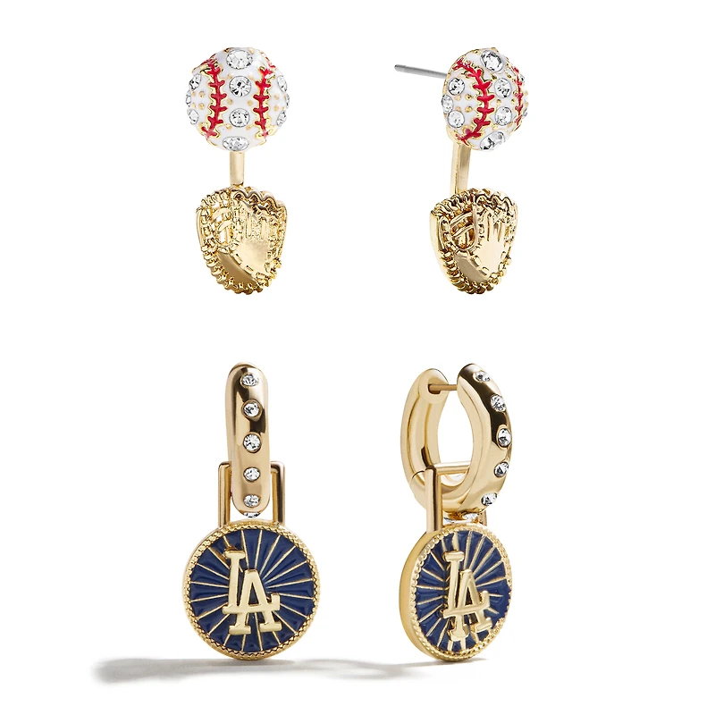 BaubleBar  Los Angeles Dodgers Hoop Earring Set