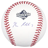 Blake Snell Los Angeles Dodgers Autographed  2025 World Series Logo Baseball