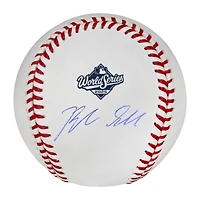 Blake Snell Los Angeles Dodgers Autographed  2025 World Series Logo Baseball 
