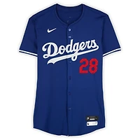 Bobby Miller Los Angeles Dodgers Player-Issued #28 Royal Jersey from the 2024 MLB Season