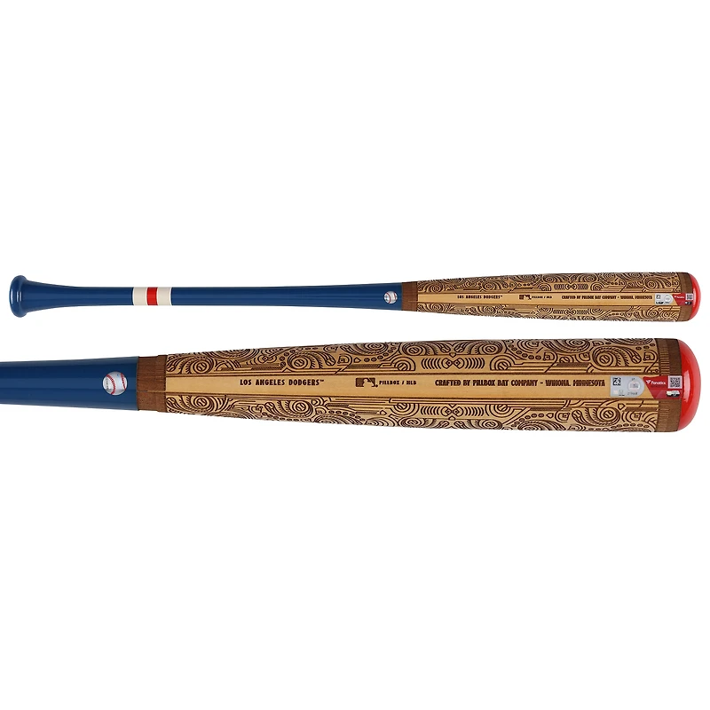 Clayton Kershaw Los Angeles Dodgers Autographed 2025 World Series Champion Pillbox Bat Company Mural Series Bat