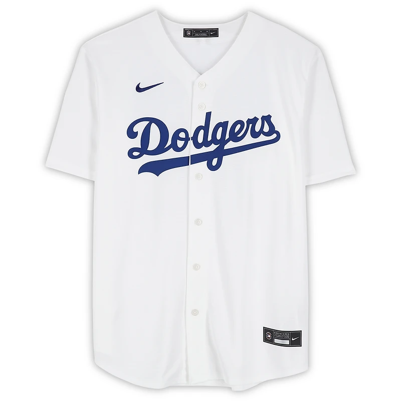 Clayton Kershaw Los Angeles Dodgers Autographed White Nike Replica Jersey
