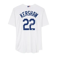 Clayton Kershaw Los Angeles Dodgers Autographed White Nike Replica Jersey