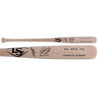 Cody Bellinger Los Angeles Dodgers Autographed 2019 NL MVP Louisville Slugger Game Model Bat with "2019 NL MVP" Inscription