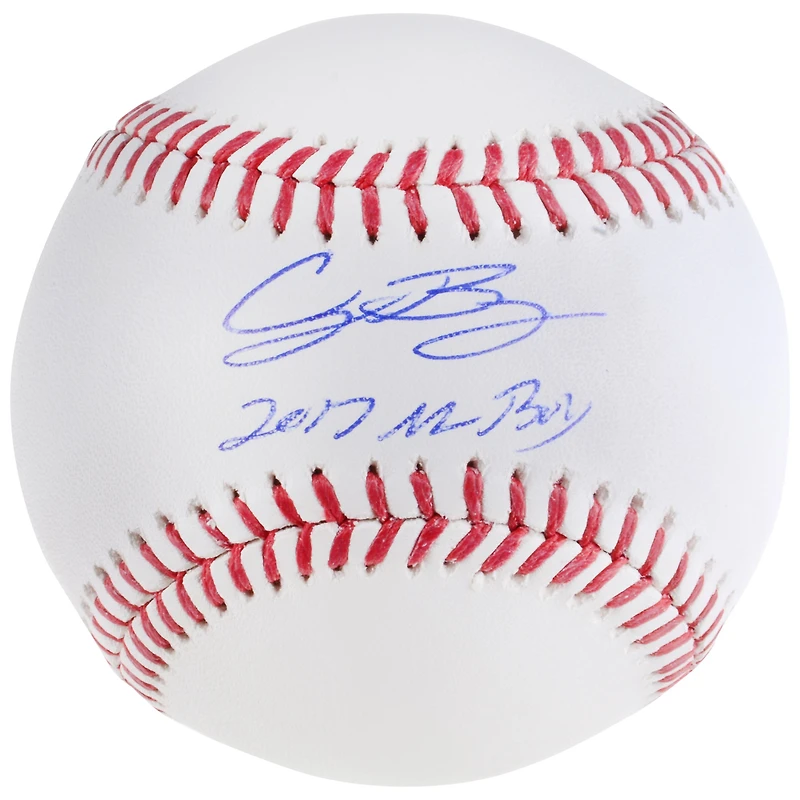 Cody Bellinger Los Angeles Dodgers Autographed Baseball with "2017 NL ROY" Inscription