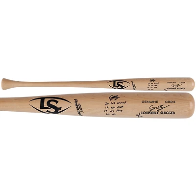 Cody Bellinger Los Angeles Dodgers Autographed Louisville Slugger Game CB24 Model Bat with LAD Career Inscriptions - Limited Edition of 10