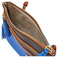 Dooney & Bourke Los Angeles Dodgers Infield Sac à bandoulière à triple fermeture éclair