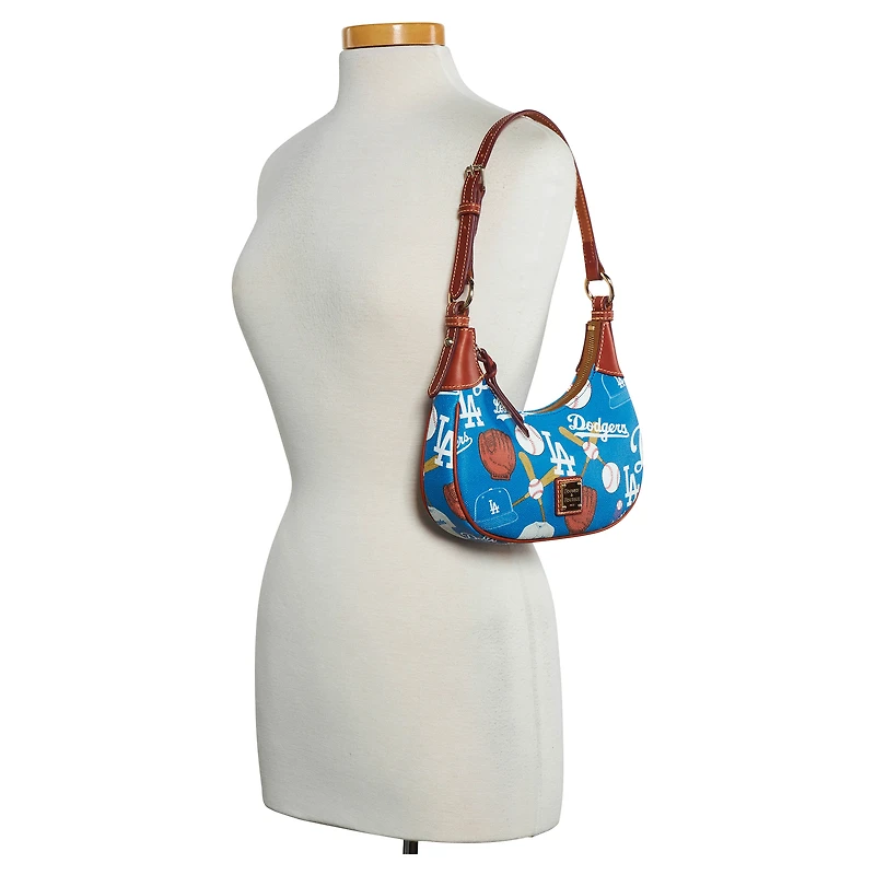 Dooney & Bourke Los Angeles Dodgers Luca Leather Hobo Purse