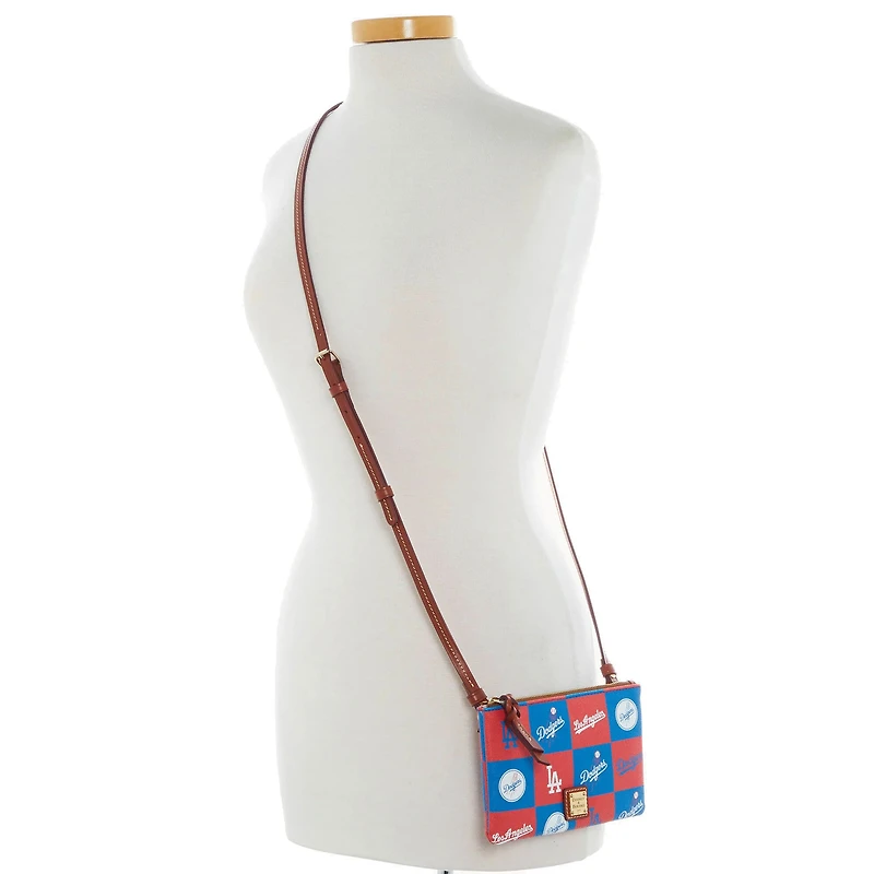 Dooney & Bourke  Los Angeles Dodgers Top Zip Crossbody Purse