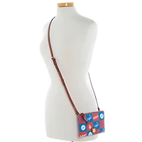 Dooney & Bourke  Los Angeles Dodgers Top Zip Crossbody Purse