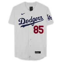 Dustin May Los Angeles Dodgers Autographed White Nike Authentic Jersey