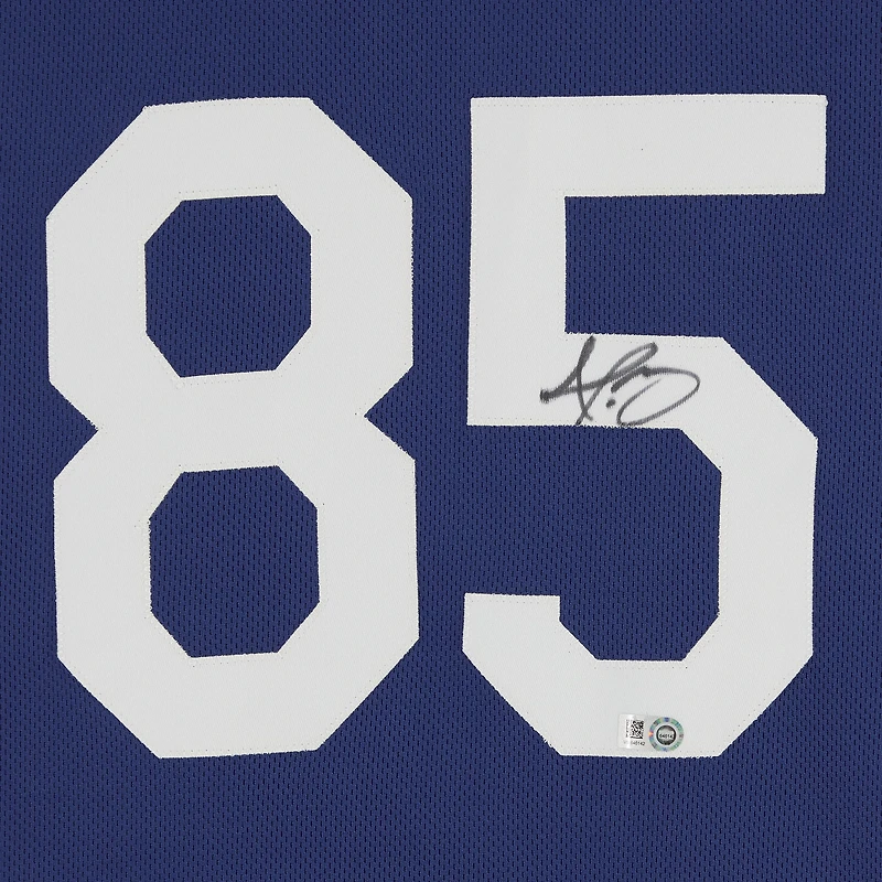 Dustin May Royal Los Angeles Dodgers Autographed Nike Authentic Jersey