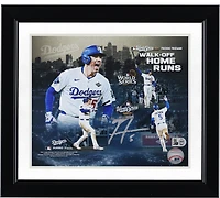 Photographie de collage autographiée de Freddie Freeman des Dodgers de Los Angeles, 20 x 25 cm, coup de circuit décisif des World Series 2024 et 2025