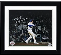 Photographie autographiée de Freddie Freeman des Dodgers de Los Angeles, 20 x 25 cm, coup de circuit lors du troisième match des World Series 2025