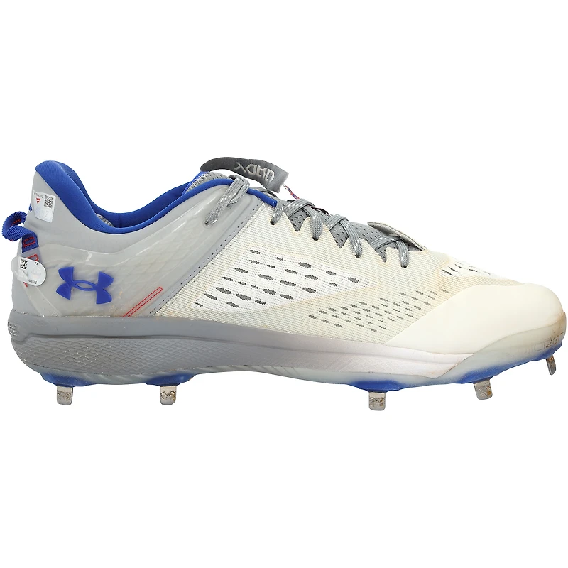 Freddie Freeman Los Angeles Dodgers Autographed Game-Used /Gray Under Armour Cleats from the 2025 MLB Season