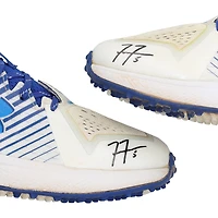 Chaussures Under Armour royales et blanches portées par Freddie Freeman, des Dodgers de Los Angeles, lors de la saison 2025 de la MLB (NF70453651-52) - Autographiées par le joueur
