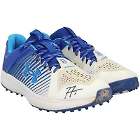Chaussures Under Armour royales et blanches portées par Freddie Freeman, des Dodgers de Los Angeles, lors de la saison 2025 de la MLB (NF70453651-52) - Autographiées par le joueur