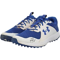 Freddie Freeman Los Angeles Dodgers Autographed Player-Worn Royal/White Under Armour Shoes from the 2025 MLB Season