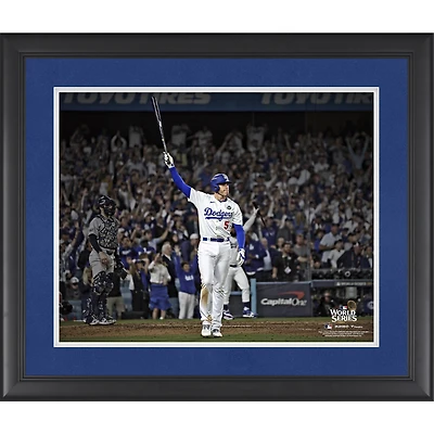 Freddie Freeman Los Angeles Dodgers Framed 16" x 20" 2024 World Series Game 1 Game-Winning Walk off Grand Slam Photograph