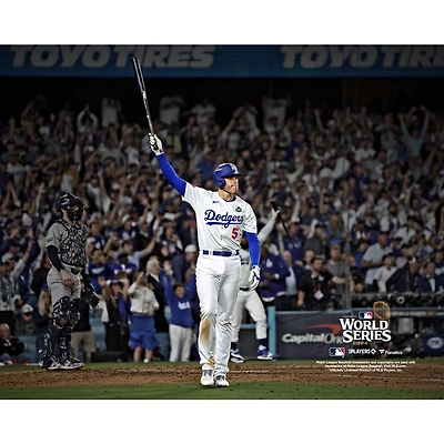 Freddie Freeman Los Angeles Dodgers Unsigned 2024 World Series Game 1 Game-Winning Walk-Off Grand Slam Photograph