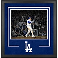 Freddie Freeman Los Angeles Dodgers Unsigned Deluxe Framed 16" x 20" 2025 World Series Game 3 Walk-Off Home Run Spotlight Photograph