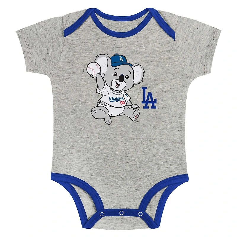 Ensemble de 2 bodys Play Ball des Dodgers Los Angeles pour bébé