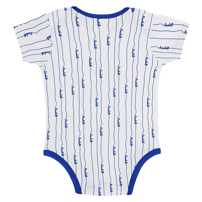 Ensemble de 2 bodys Play Ball des Dodgers Los Angeles pour bébé