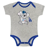 Infant Los Angeles Dodgers Play Ball 2-Pack Bodysuit Set