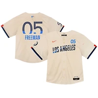 Infant Nike Freddie Freeman Cream Los Angeles Dodgers 2024 City Connect Limited Player Jersey