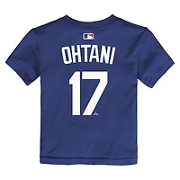 Infant Nike Shohei Ohtani Rush Blue Los Angeles Dodgers Name & Number T-Shirt