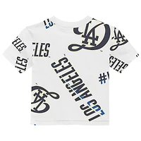 Infant Outerstuff  White Los Angeles Dodgers Game Day T-Shirt