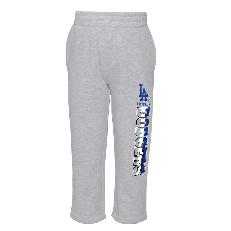 Infant Royal/Heather Gray Los Angeles Dodgers Playmaker Pullover Hoodie & Pants Set