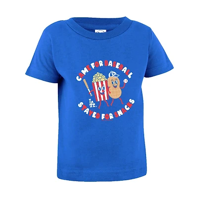 Infant Soft as a Grape  Royal Los Angeles Dodgers Snack T-Shirt