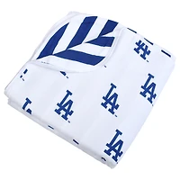 Couverture en mousseline 4 couches pour bébé Three Little Anchors des Dodgers de Los Angeles, 47" x 47"