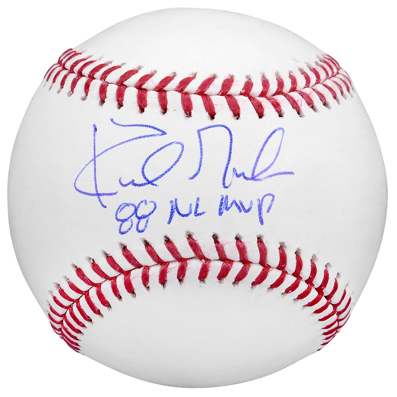 Kirk Gibson Los Angeles Dodgers Autographed Baseball with 1988 NL MVP Inscription