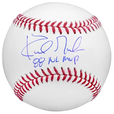 Kirk Gibson Los Angeles Dodgers Autographed Baseball with 1988 NL MVP Inscription