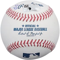 Balle de baseball autographiée par Kyle Tucker des Dodgers de Los Angeles avec inscription « 1er circuit des Dodgers, 3 avril 1926