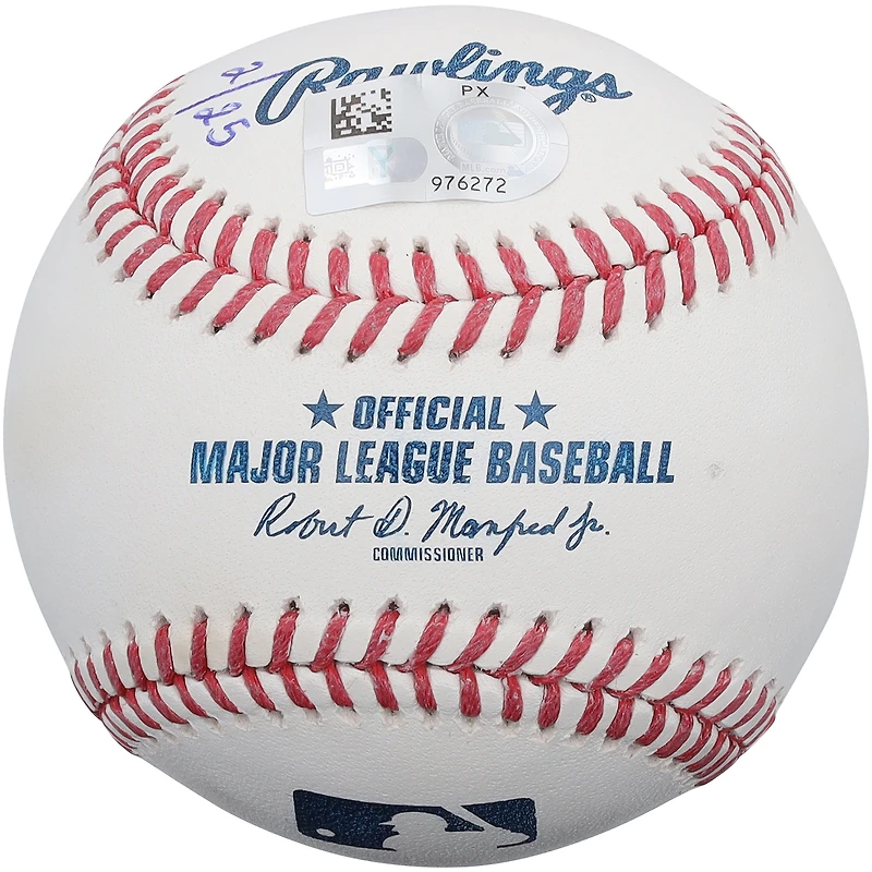 Balle de baseball autographiée par Kyle Tucker des Dodgers de Los Angeles avec inscription « 1er circuit des Dodgers de Los Angeles le 3 avril 1926 » - Édition limitée à 25 exemplaires